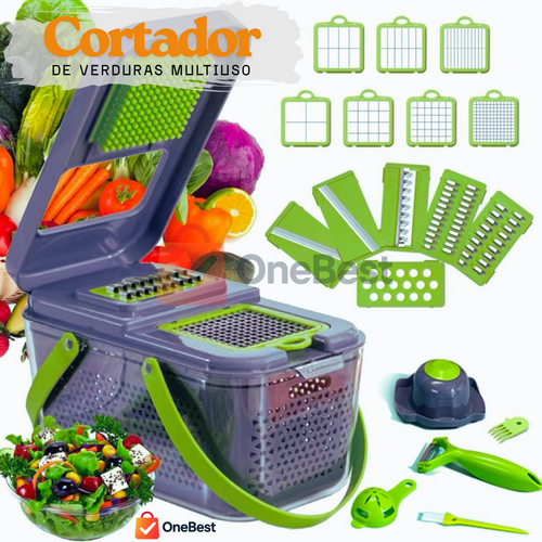 GreenChef 22 - Cortador de Verduras Multifuncional
