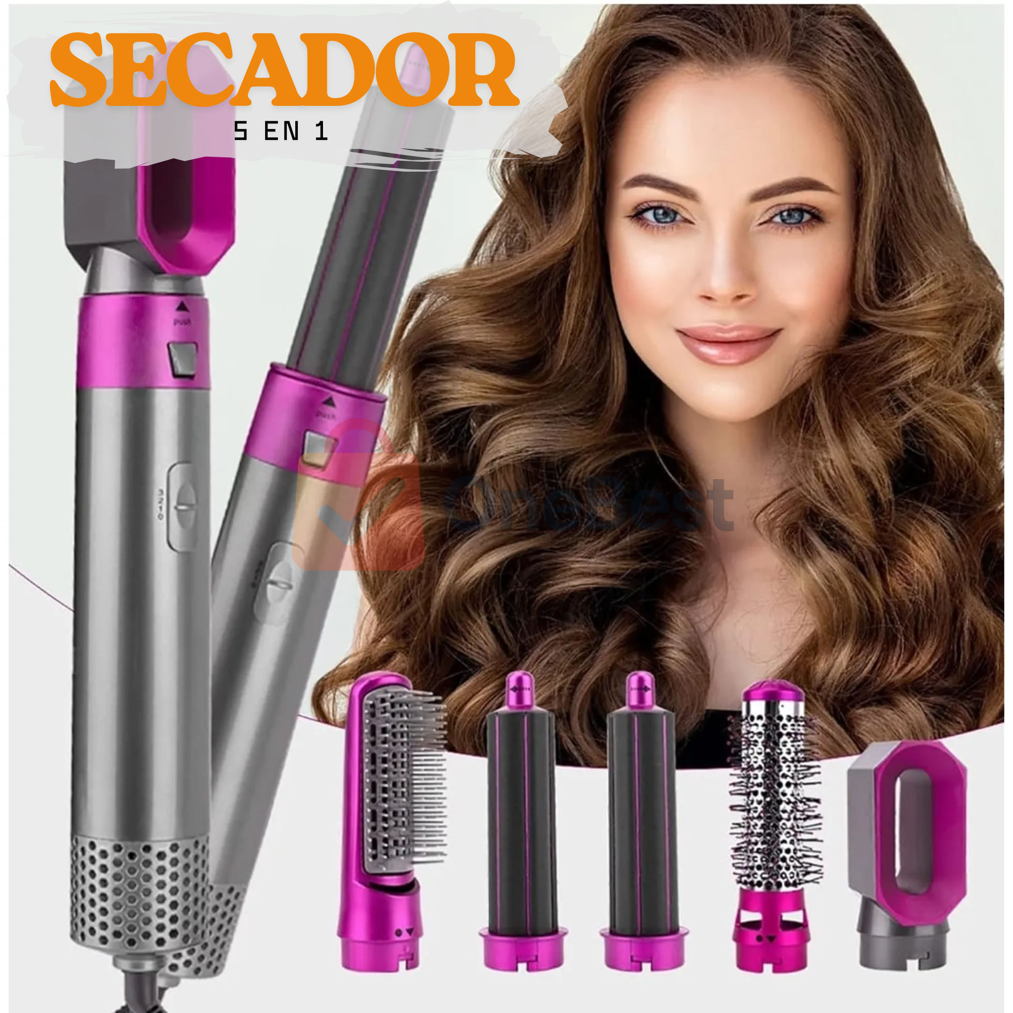 Airbrush™ Multistyler - Secador 5 En 1