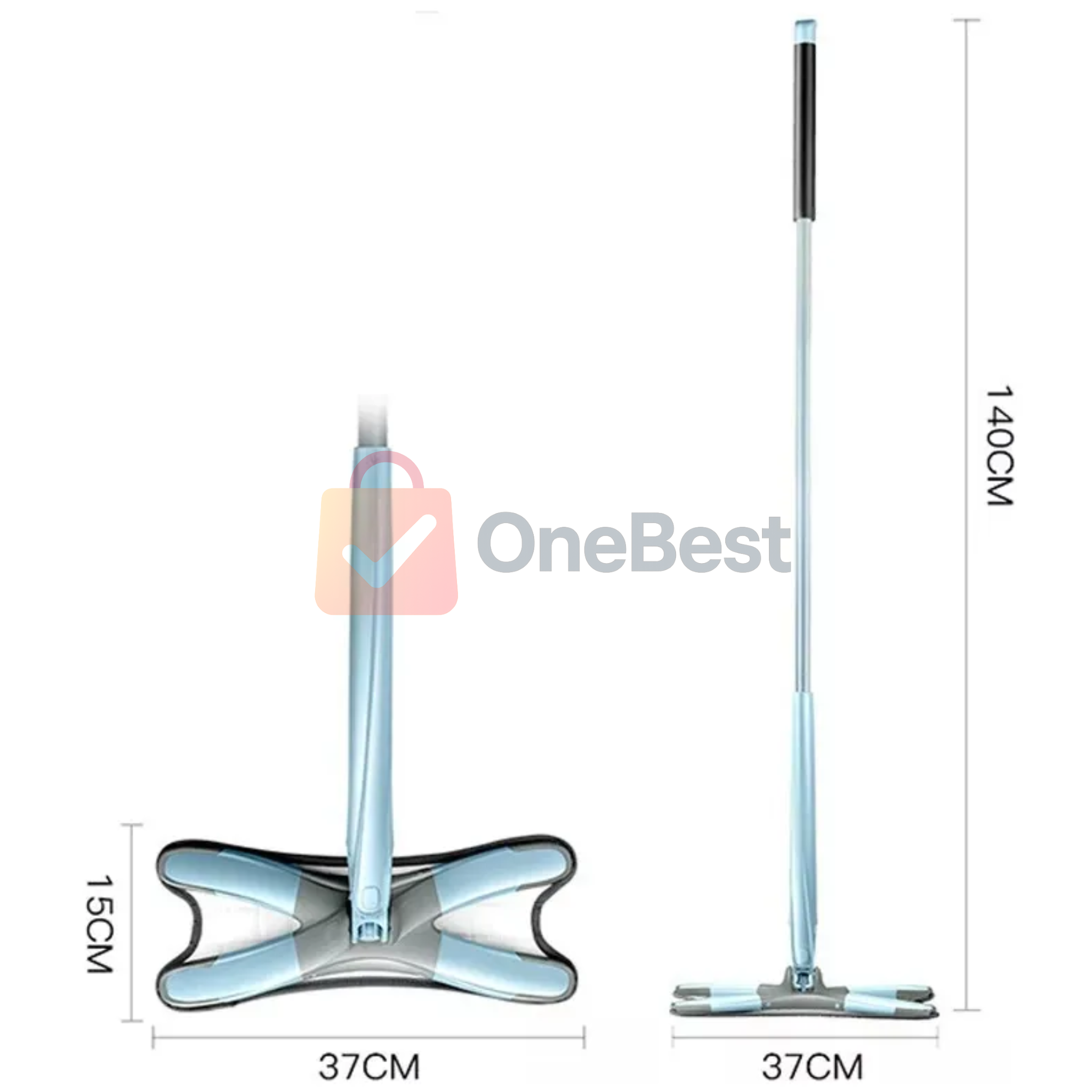 Mopa con Exprimidor de Microfibra