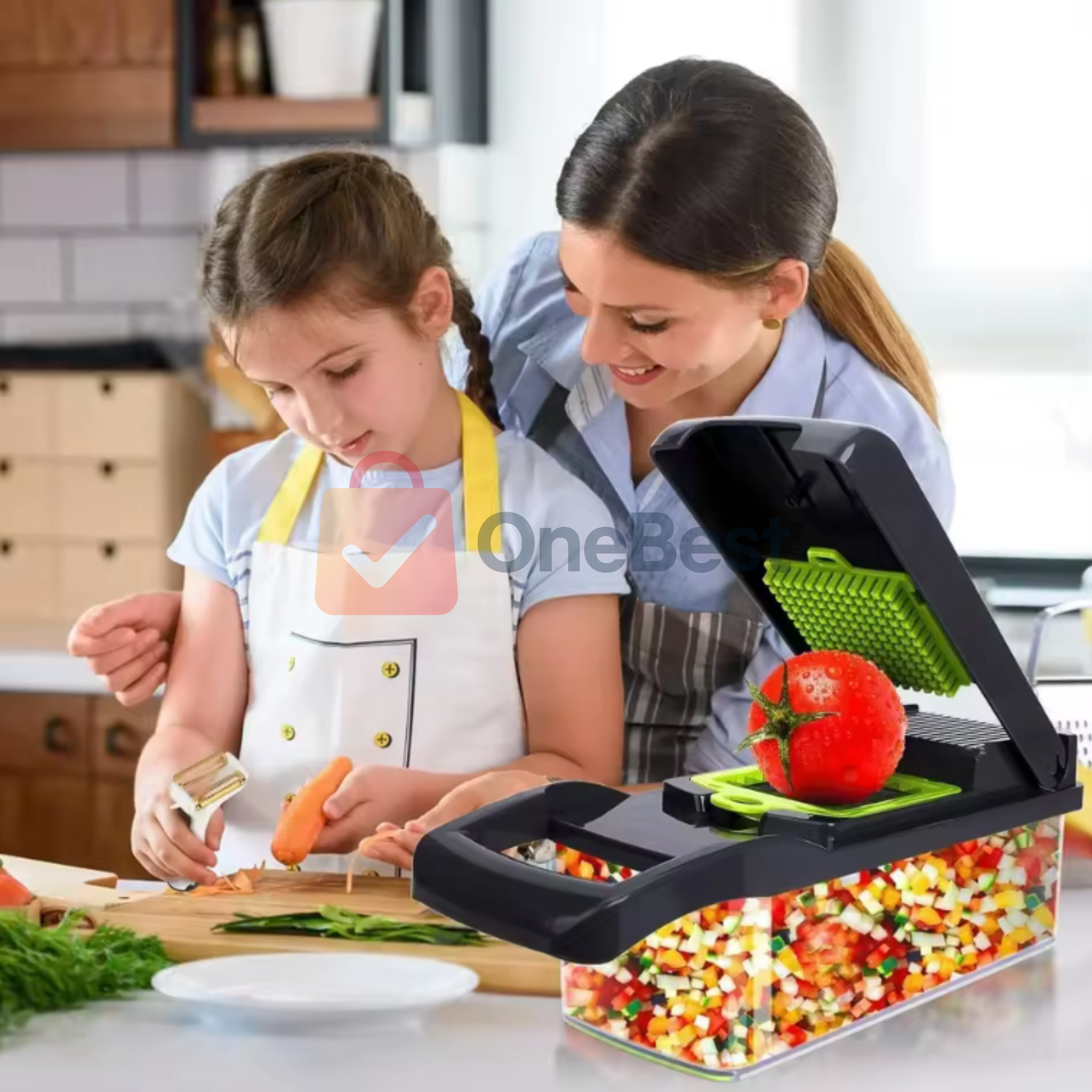 GreenChef 22 - Cortador de Verduras Multifuncional