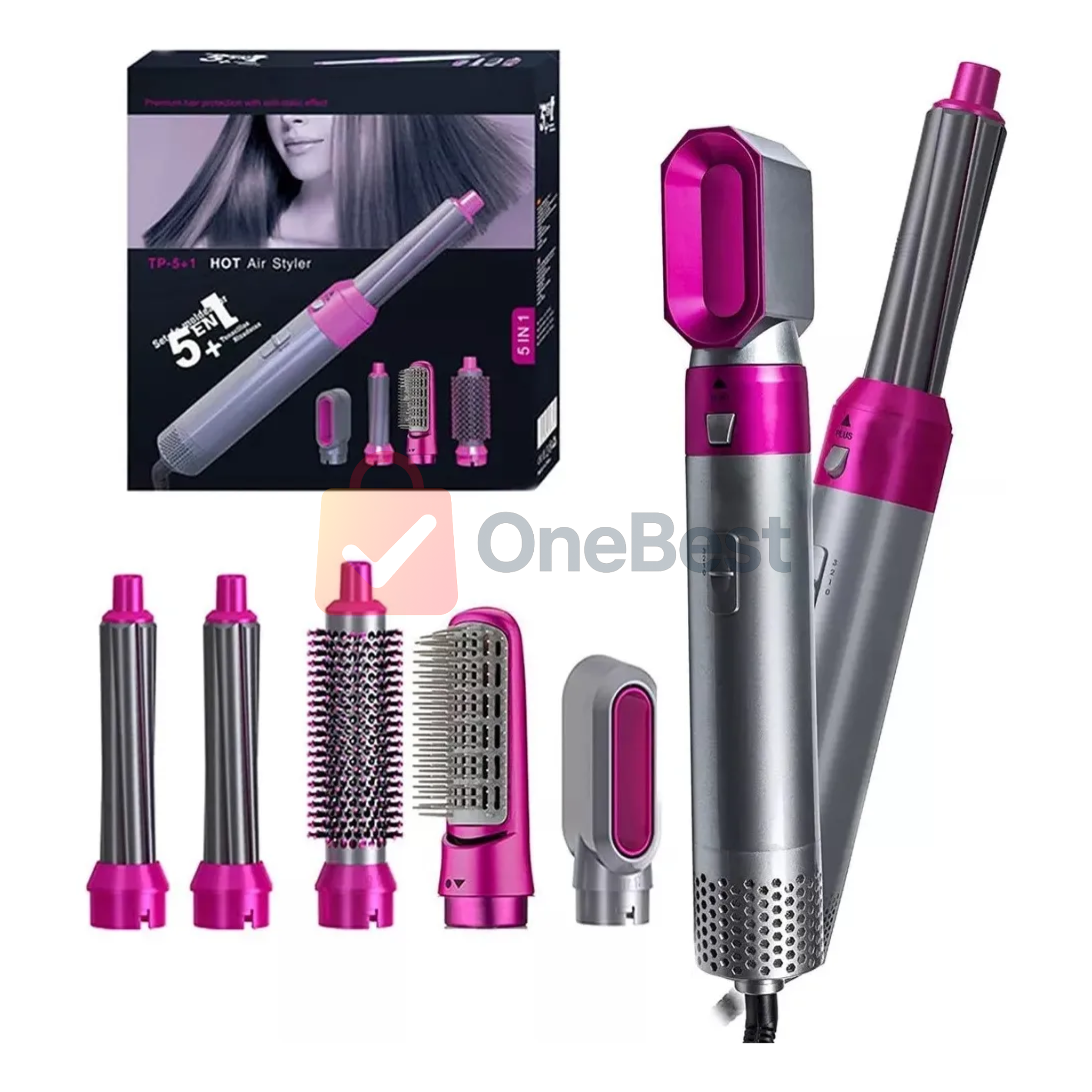 Airbrush™ Multistyler - Secador 5 En 1