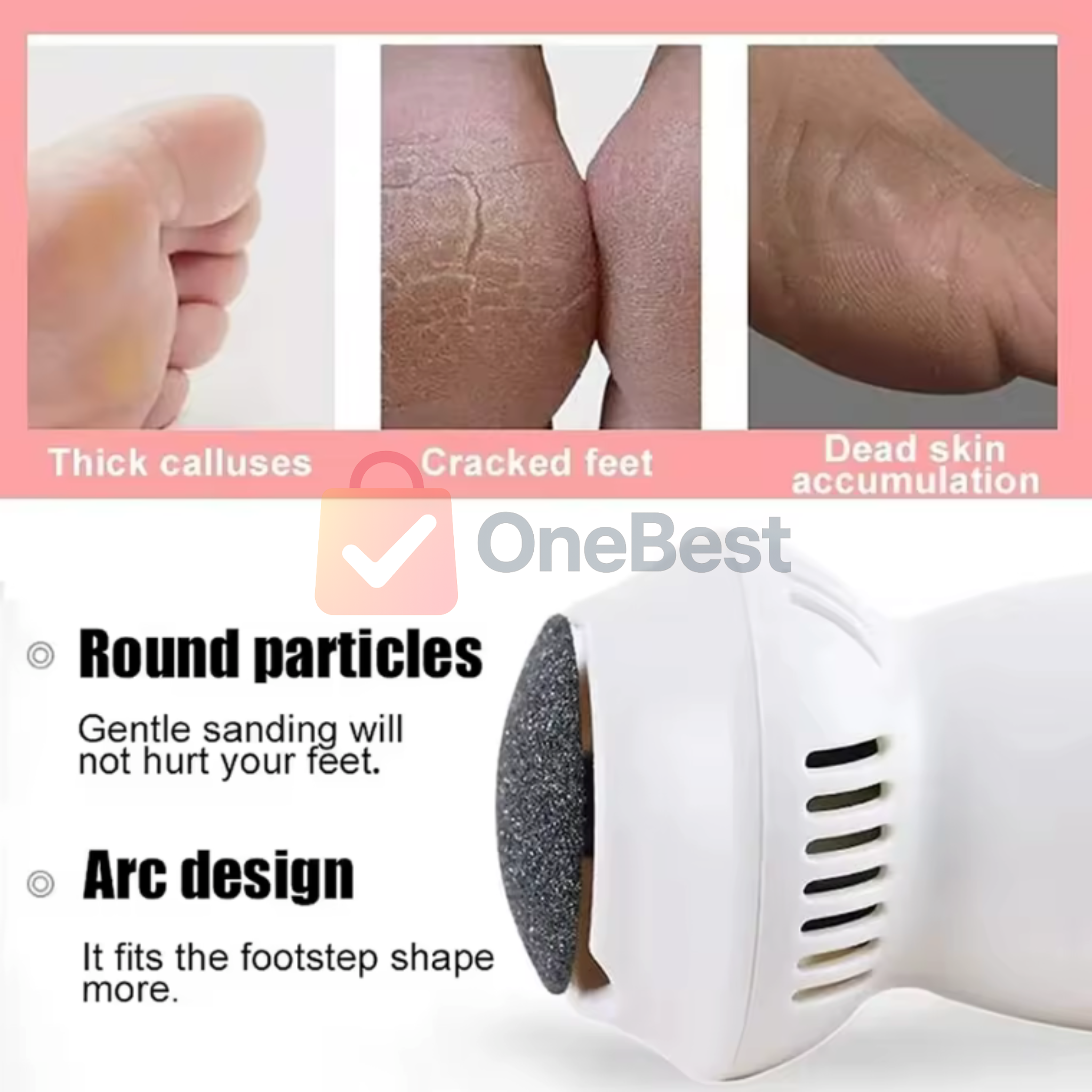FootCare Pro - Exfoliador de Pies