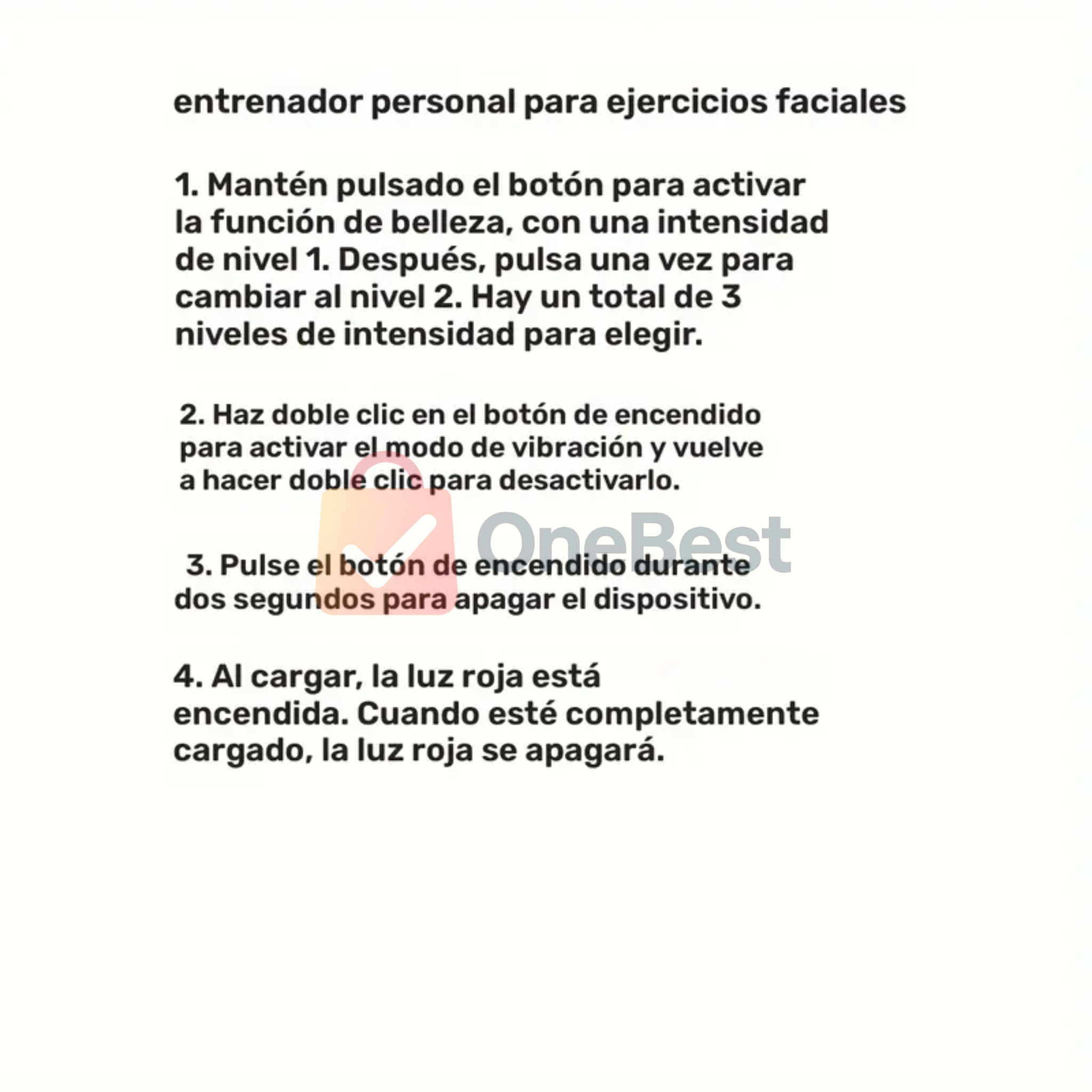 Masajeador Facial Con Microcorriente