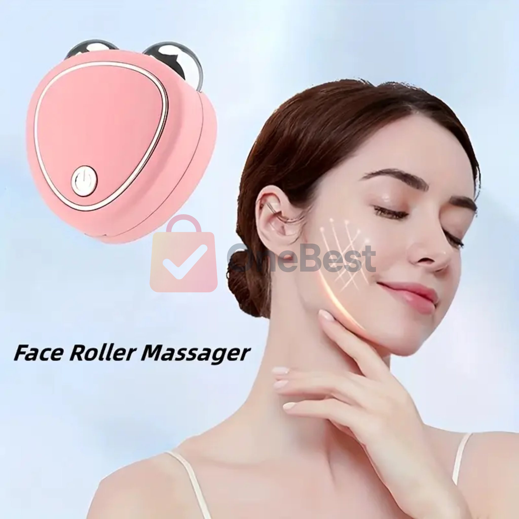 Masajeador Facial Con Microcorriente