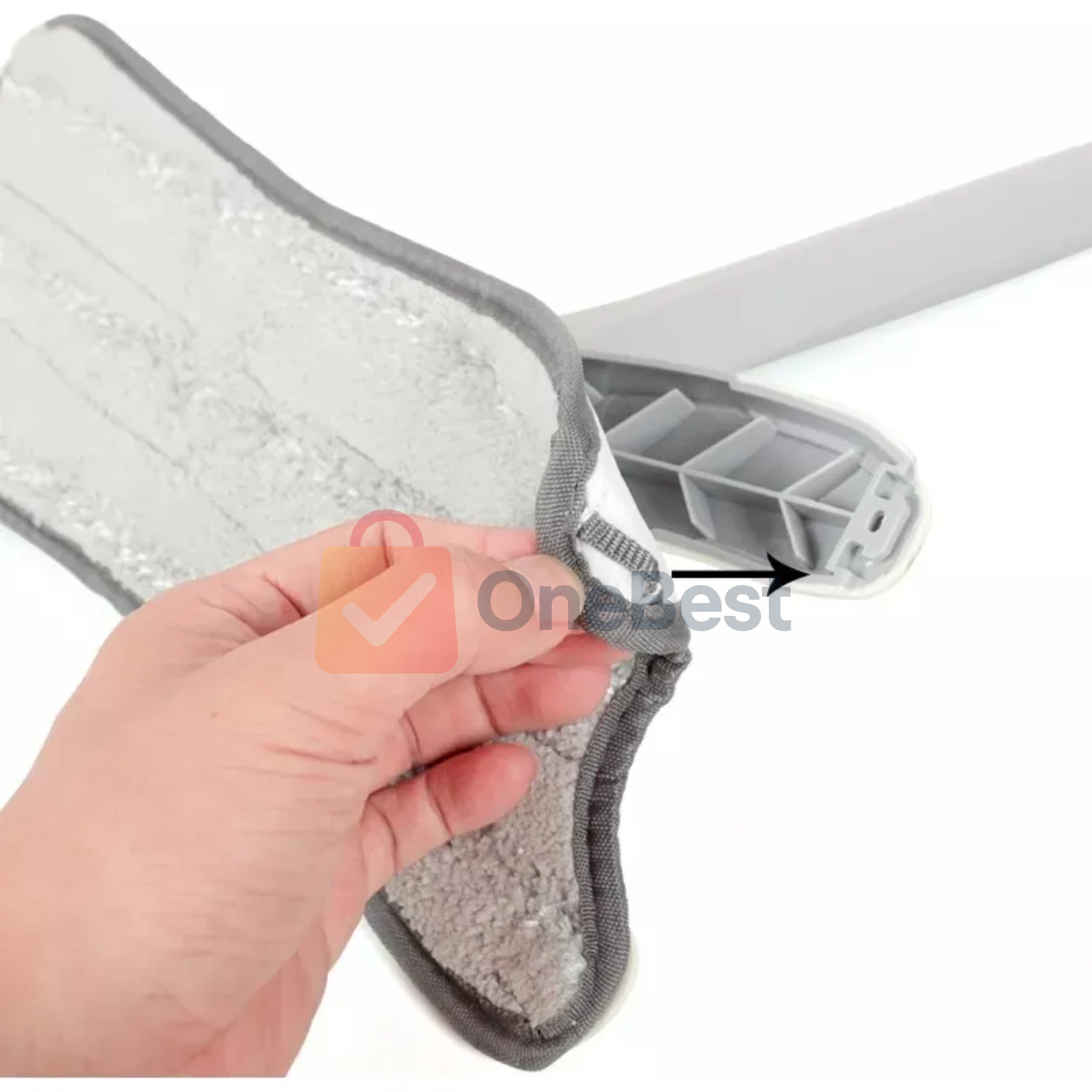 Mopa con Exprimidor de Microfibra