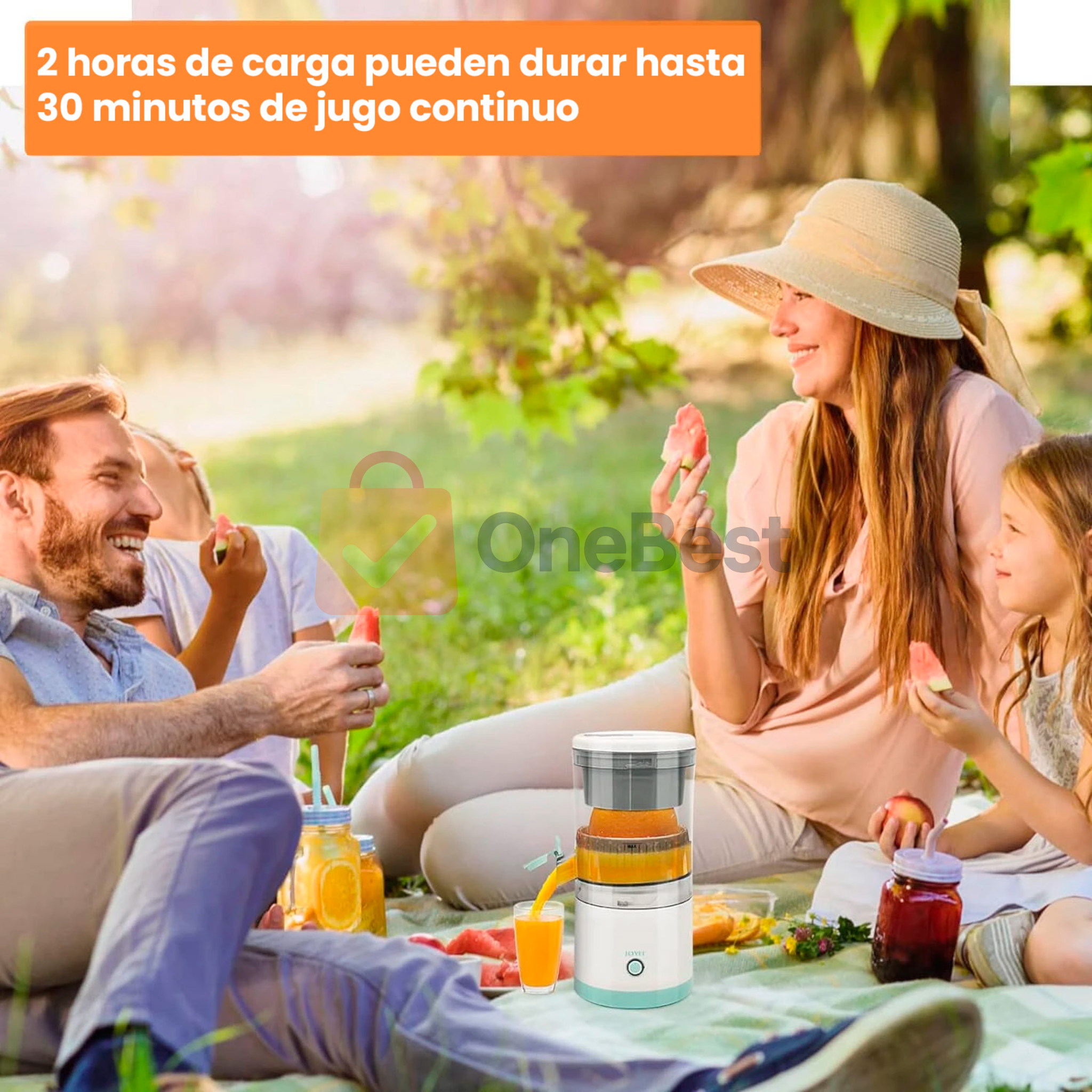 Exprimidor Eléctrico Inalámbrico